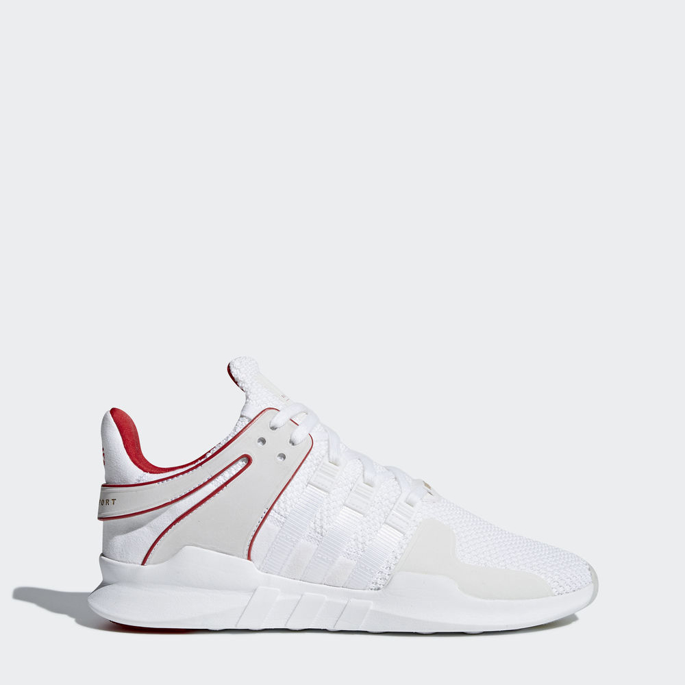 Adidas Eqt Support Adv Cny - Originals γυναικεια - Ασπρα/Ασπρα/Βαθυ Κοκκινα,Μέγεθος: EU 36 – 54 2/3